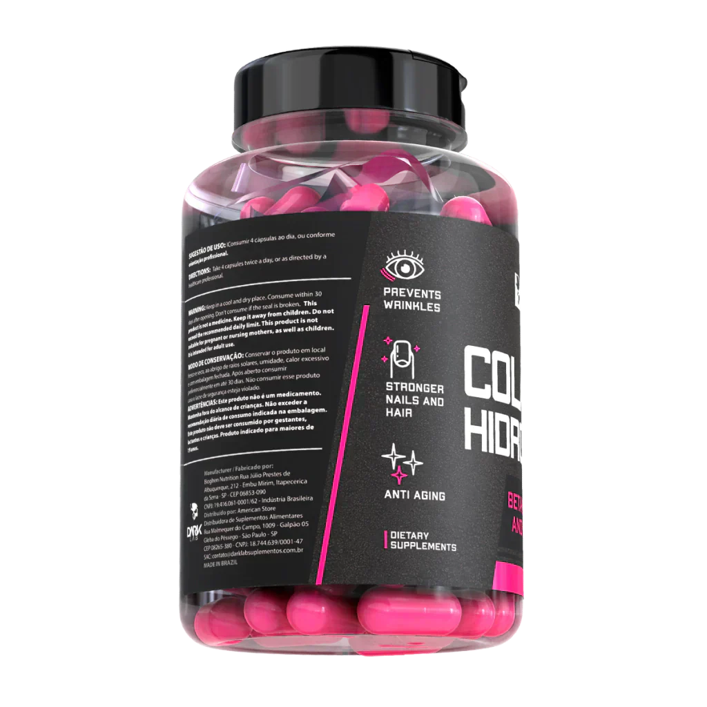 Colágeno Hidrolisado 120 Capsulas - Dark Lab