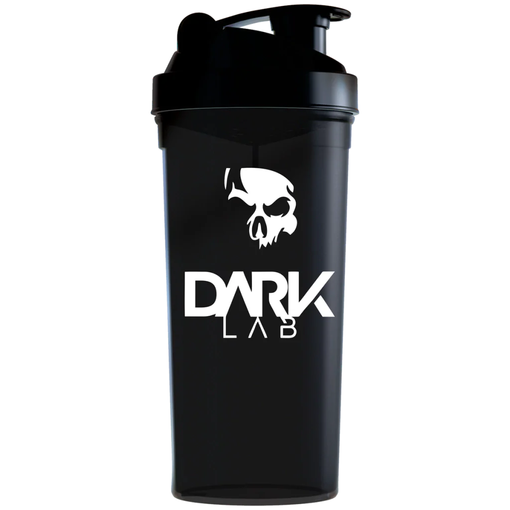 Kit Creatina Pura 1Kg + 100% Whey 900g Refil + Coqueteleira Preta 700ml - Dark Lab