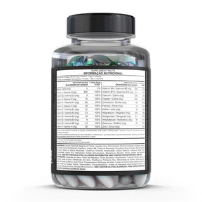 Whey 100% Refil 900g + Dark Mamba 60 Capsulas + Multivitamin 60 Tablets + Coqueteleira Premium 700ml Dark Lab